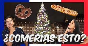 QUÉ COMER 🎅🏼 en los mercados de NAVIDAD 🎄 | Strasbourg COMIDA CALLEJERA