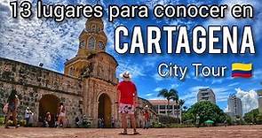 Cartagena, Colombia 🇨🇴 13 LUGARES para visitar 🏖️ City Tour y precios🌊