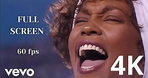 Whitney Houston - Star Spangled Banner (National Anthem) - Super Bowl 1991 - 4K REMASTERED