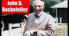 (1080p, 60fps, colorized) John D. Rockefeller 1922-1927