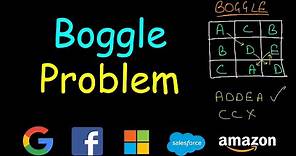 Boggle | Find all possible words in a board of characters