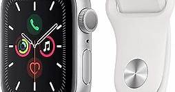 Apple Watch Series 5 (GPS, 40mm) - Silver Aluminum Case with White Sport Band