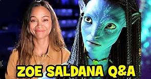 Zoe Saldana's Avatar Q&A | AVATAR (2009)