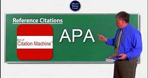 APA Citation Machine: How to Create APA Reference & In-Text Citations