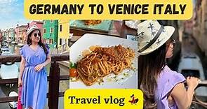 Germany to Venice Italy via Lido di Jesolo | Travel vlog
