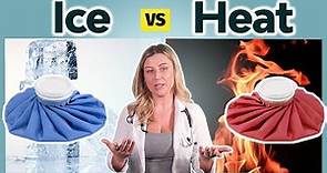 Heat vs Ice for Injuries, Pain and Treatment