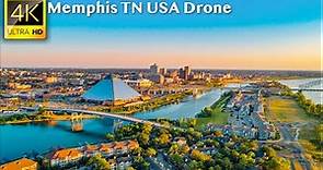 Memphis, Tennessee, USA - 4K UHD Drone Video