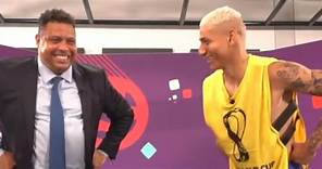 El imperdible momento de Ronaldo con Richarlison