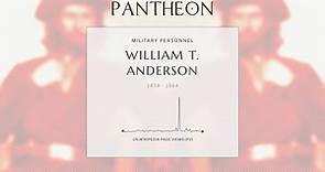 William T. Anderson Biography | Pantheon