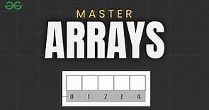WHAT IS ARRAY? | Array Data Structures | DSA Course | GeeksforGeeks