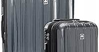 DELSEY Paris Helium Aero Hardside Expandable Luggage with Spinner Wheels, Titanium, 2-Piece Set (19/29)