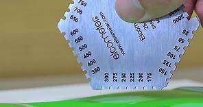 How to Measure Wet Film Thickness using Elcometer Wet Film Combs