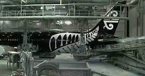 Unveiling of Air New Zealand's new 787-9 Aircraft