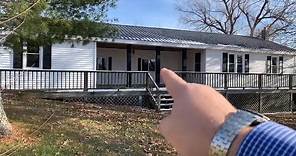 Manufactured home for sale near me on 6+ acres. Double wide Danville, Kentucky