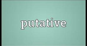 Putative Meaning