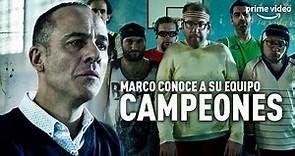 Marco conoce a su equipo | Campeones | Escenas Míticas de Prime Video España