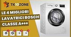 Le 4 migliori lavatrici Bosch in classe energetica A+++