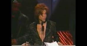 Prince "Male Artist of the Decade" 14th annual Soul Train Music Awards acceptance speech, March 4, 2000
