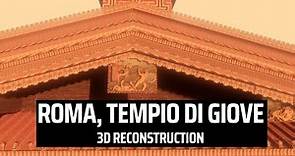 Tempio di GIOVE CAPITOLINO di ROMA ETRUSCA documentario e ricostruzione 3d