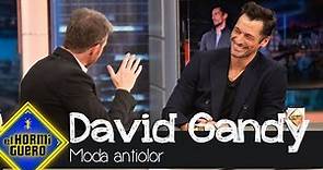 David Gandy apuesta por la moda antiolor - El Hormiguero