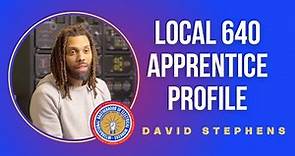 Meet IBEW 640 Apprentice David Stephens!