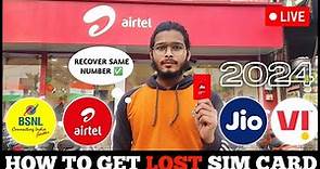How To Get Lost Sim Card | How To Recover Lost Sim Card Number | Sim Card Number | Sim Card Lost |