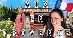 AIX-EN-PROVENCE TRAVEL VLOG 🇫🇷 exploring the south of france