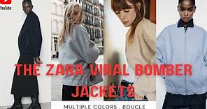 The Zara Viral Bomber Jacket you need to see! 😍