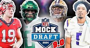 2024 NFL First Round Mock Draft For All 32 Picks! 9.0! (Post free agency)