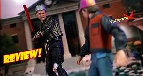 Review Ultimate Griff Tannen NECA Back to the Future Part II Action Figure Unboxing Reseña Español