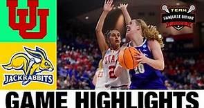 #5 Utah vs South Dakota State Highlights | NCAA Women's Basketball Championship | College Basketball