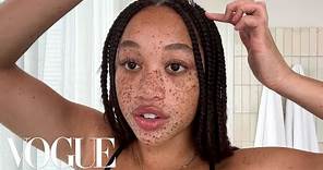 Model Salem Mitchell’s Guide to Embracing Freckles | Beauty Secrets | Vogue