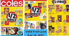 Coles Supermarket | Coles Catalogue Valid From June 8 to 14, 2022 | Coles Super