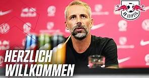 Die Vorstellungs-PK von Marco Rose als neuer Cheftrainer von RB Leipzig 🔴⚪️