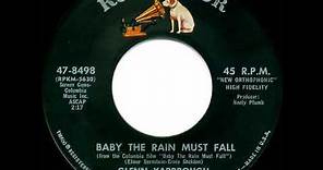 1965 HITS ARCHIVE: Baby The Rain Must Fall - Glenn Yarbrough