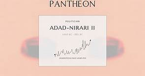 Adad-nirari II Biography - Assyrian king (911–891 BCE)