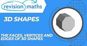 3d Shapes: Faces, Vertices and Edges
