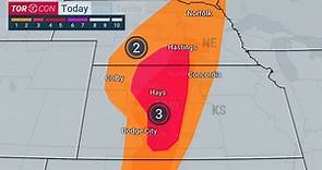 We're LIVE tracking severe storms in... - The Weather Channel