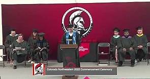 Colorado Northwestern Community College 2022 Commencement