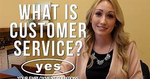 What is Customer Service?