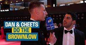 2023 Brownlow Red Carpet with Dan & Cheets