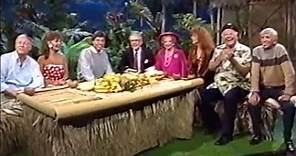 Gilligan's Island Reunion 1988-Fox Late Show--Bob Denver, Alan Hale, Jim Backus, Tina Louise