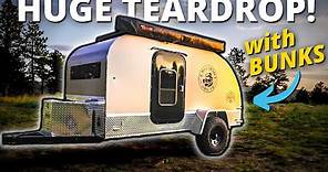 Need a Larger Teardrop Trailer? Check This Out! (Full Camper Tour)