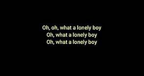 ANDREW GOLD Lonely Boy +lyrics