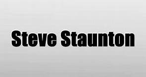 Steve Staunton