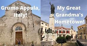 Grumo Appula, Italy: Rachel’s Great Grandma’s Hometown | Italy Travel Vlog #3