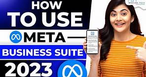 How To Use Meta Business Suite [2023] | Full Meta Business Suite Tutorial for Beginners