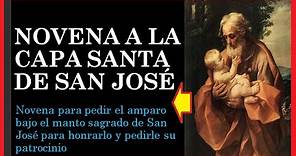 Novena a la capa santa de San José 🙏🙏🙏