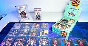 Pulling Michael Jordan, Shaquille O'Neal, & Alonzo Mourning Rookie from 1992 NBA Ultra Fleer
