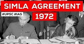 What is Simla Agreement? Relevance of 1972 accord with Kashmir dispute, India Pakistan relations